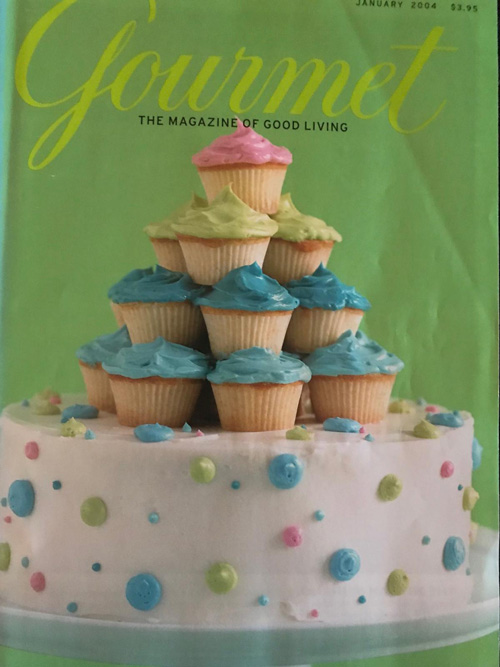 Cupcake Cover from Gourmet Magazine